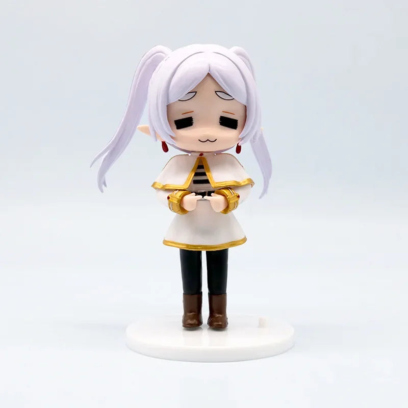 Bandai Frieren: Beyond Journey's End 10cm Anime Figures Frieren Himmel Action Figure Boys Gift Collection Model Doll Toys Bandai Frieren: Beyond Journey's End 10cm Anime Figures Frieren Himmel Action Figure Boys Gift Collection Model Doll Toys